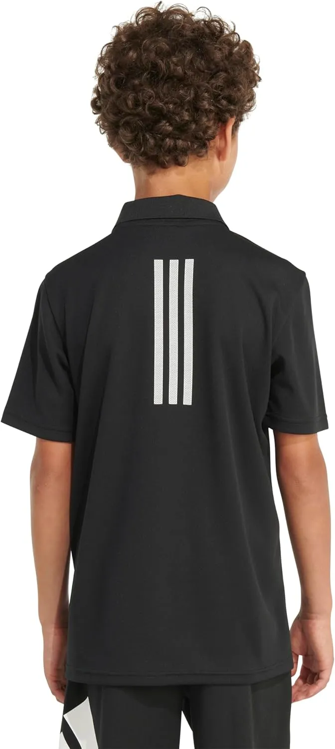 adidas Boys' Active Performance Mesh Golf Polo Shirt