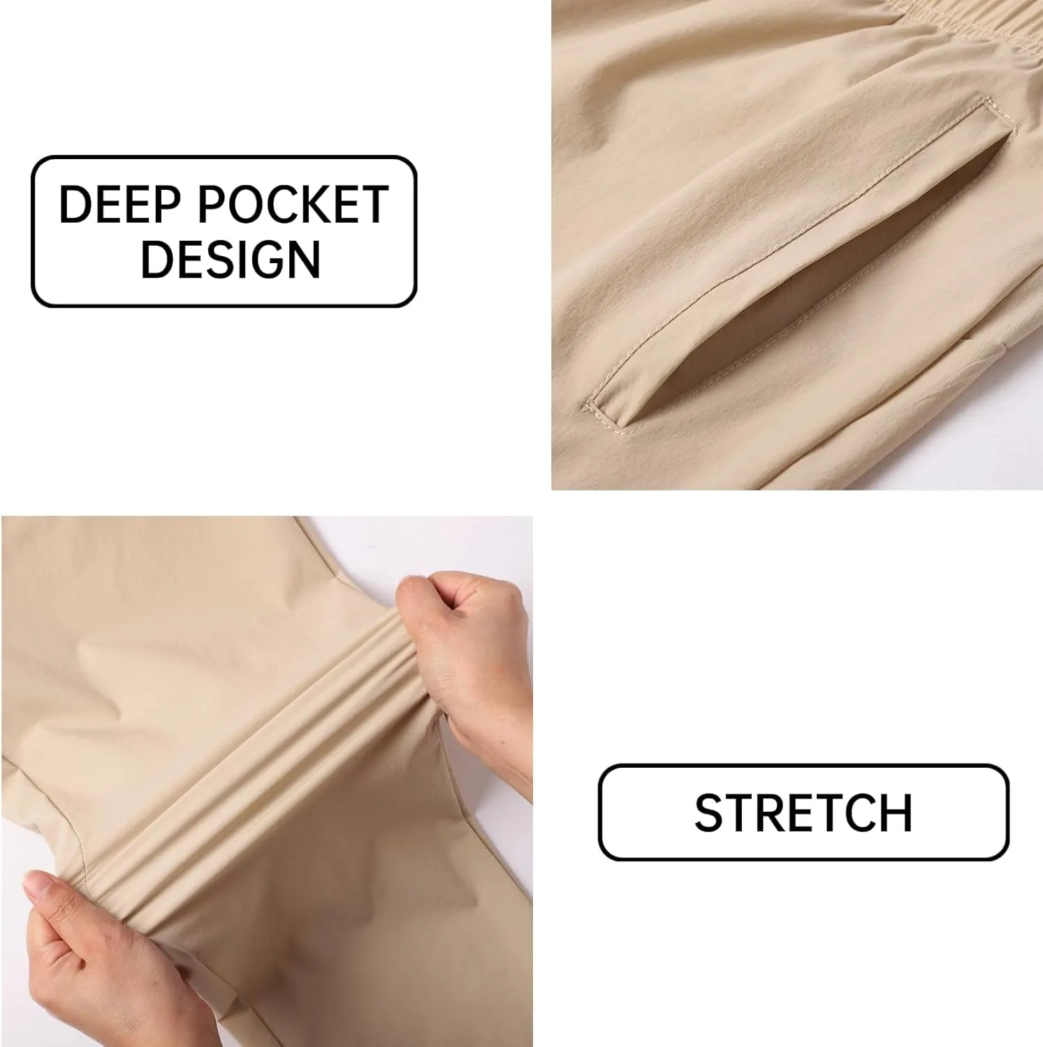 Beeswan Pants - Beeswan Women's Ultra Stretch Breathable 2025 New Stretchactive Drawstring Quick Drying Pants