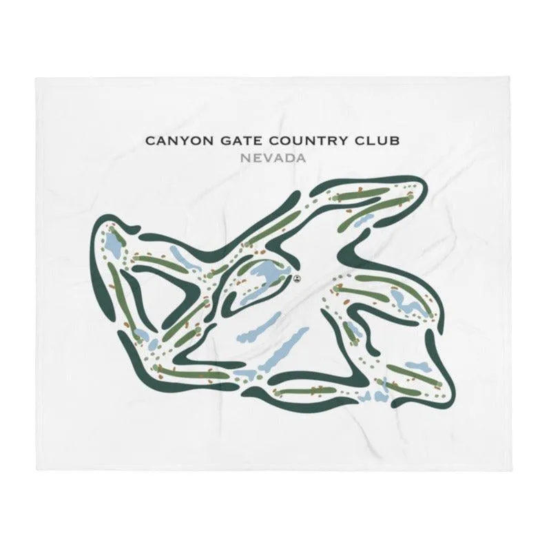 Canyon Gate Country Club, Nevada - Printed Golf Courses