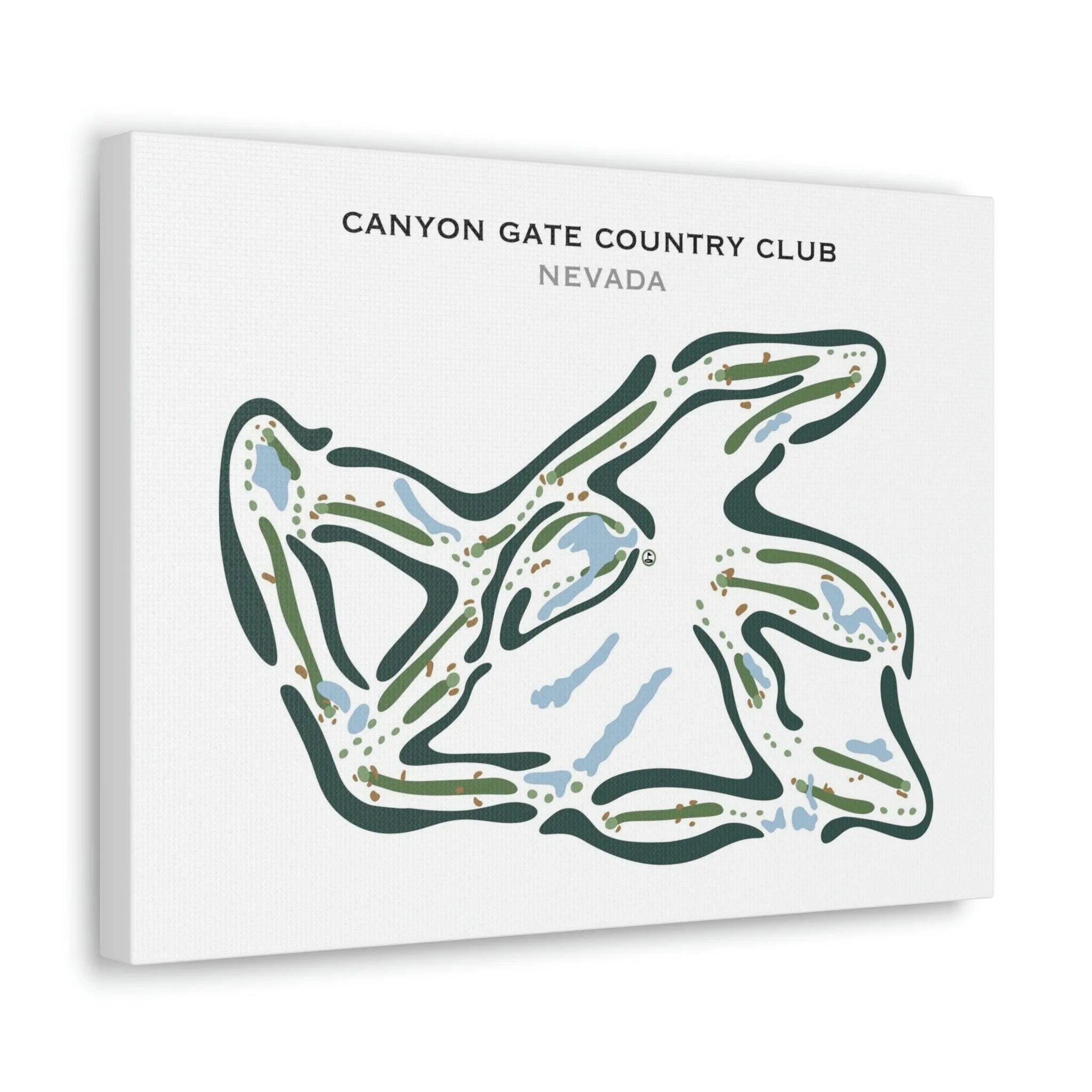 Canyon Gate Country Club, Nevada - Printed Golf Courses