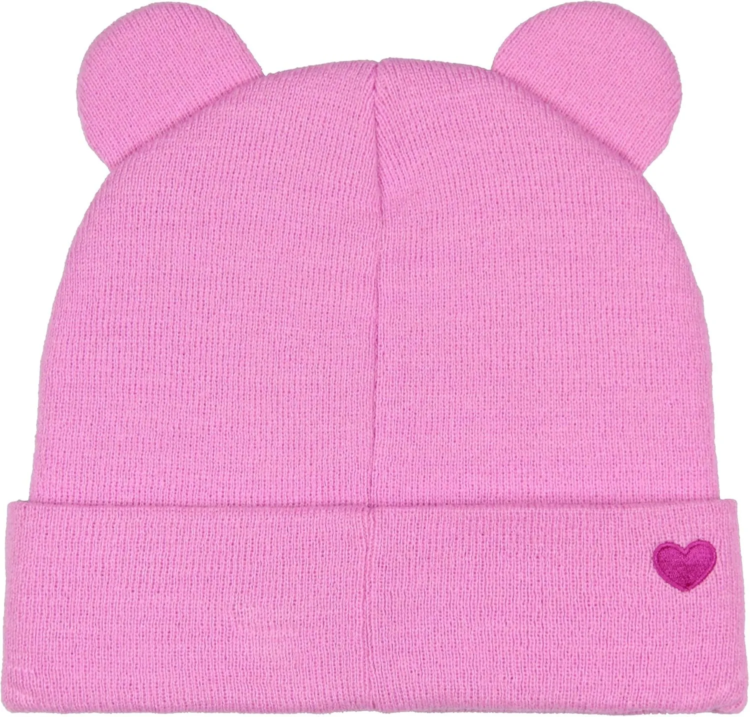 Care Bears Embroidered Face Belly Badges 3D Ears Cuff Knit Adult Beanie