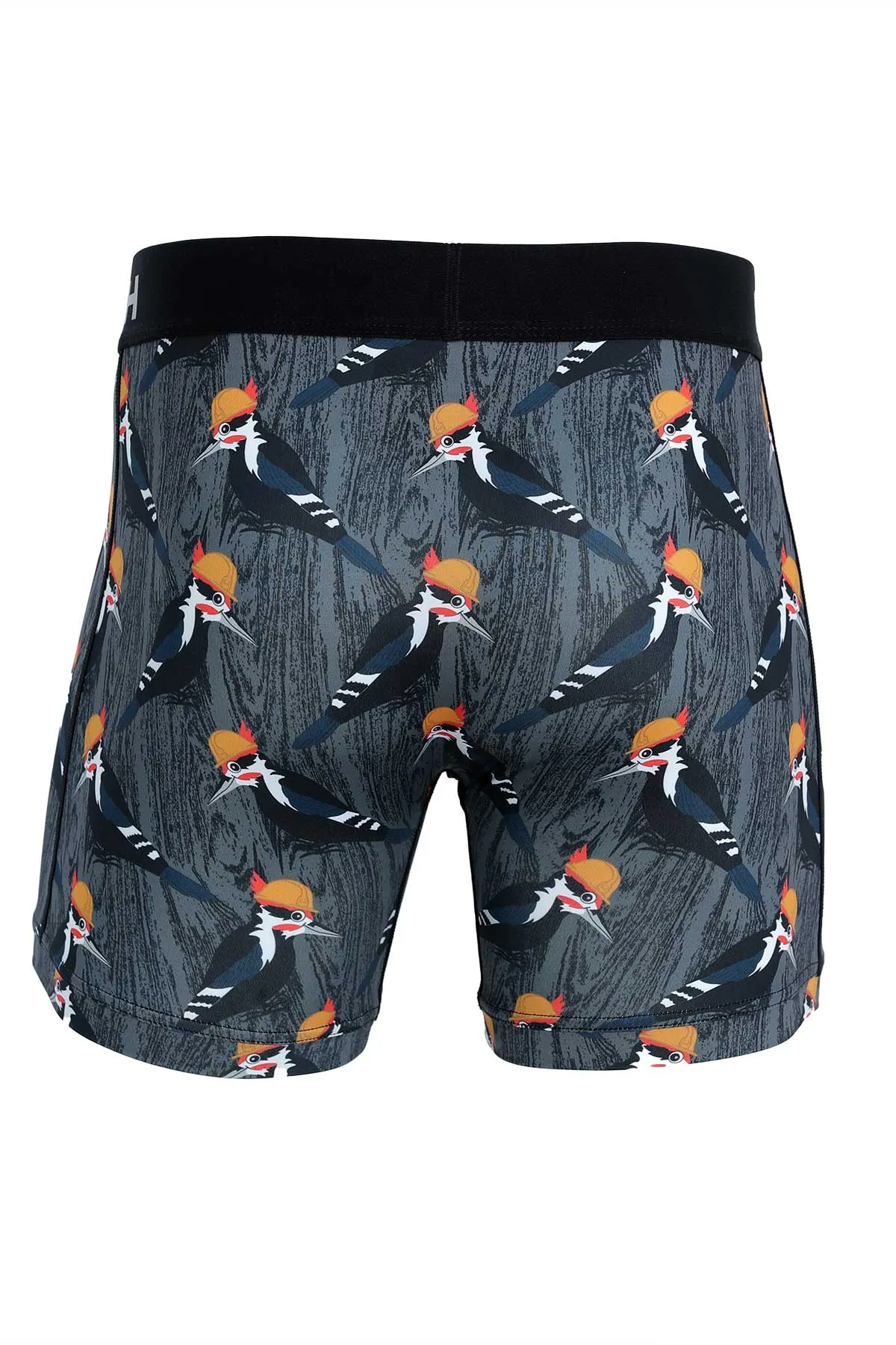 Cinch Men's Woodpecker Print 6" Boxer Brief
