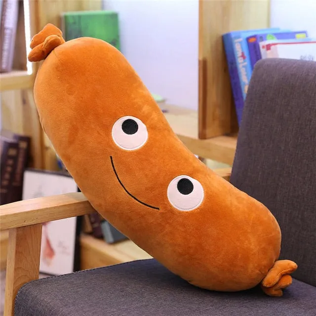Cute Cartoon Plush hamburger ice cream french fries toy