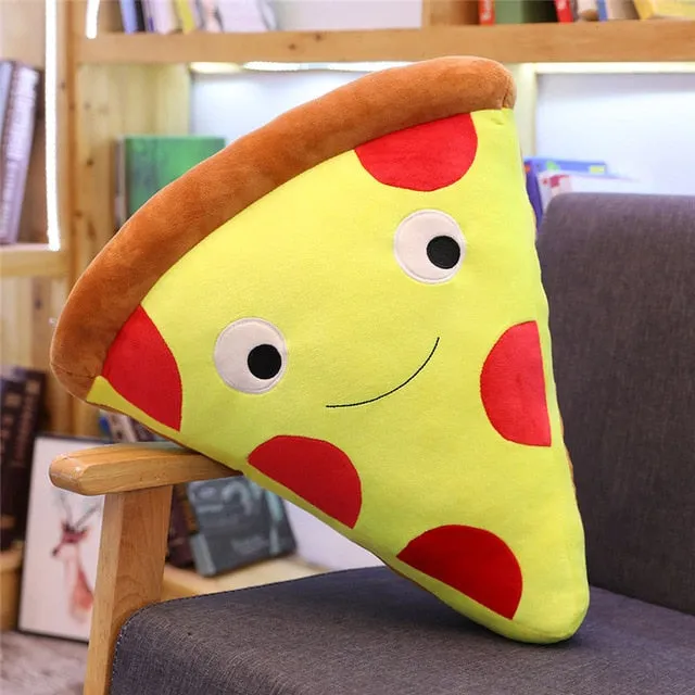 Cute Cartoon Plush hamburger ice cream french fries toy