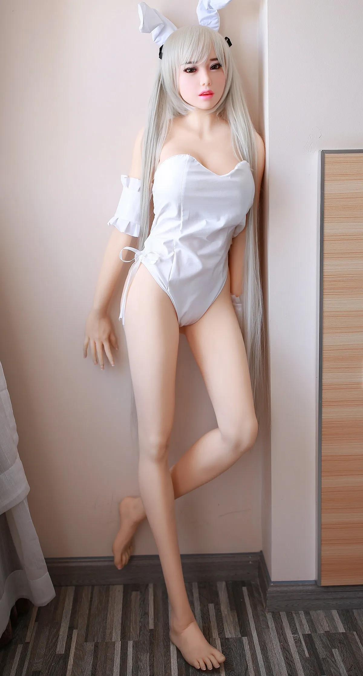 Cute Rabbit Style Love Doll Natural Color Skin