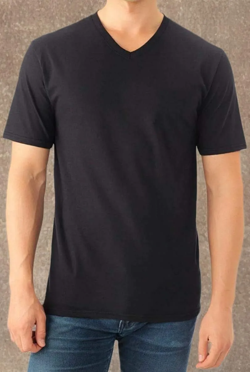 Fruit of the Loom Men's V-neck