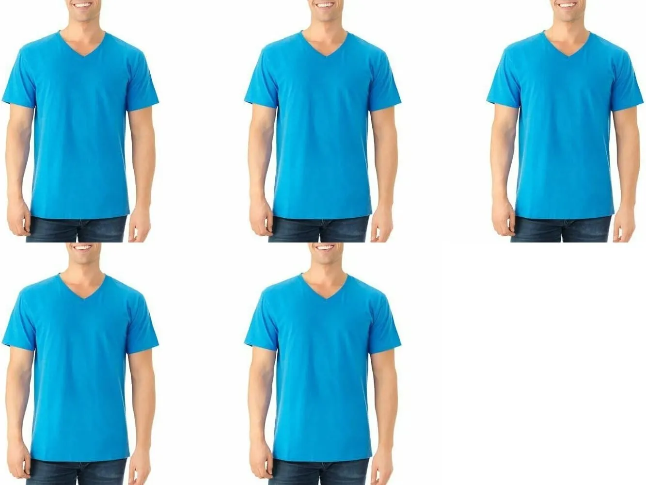 Fruit of the Loom Men's V-neck
