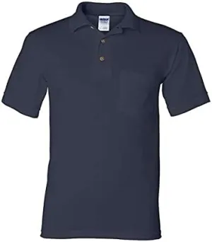Gildan Adult DryBlend Jersey Short Sleeve Polo Shirt