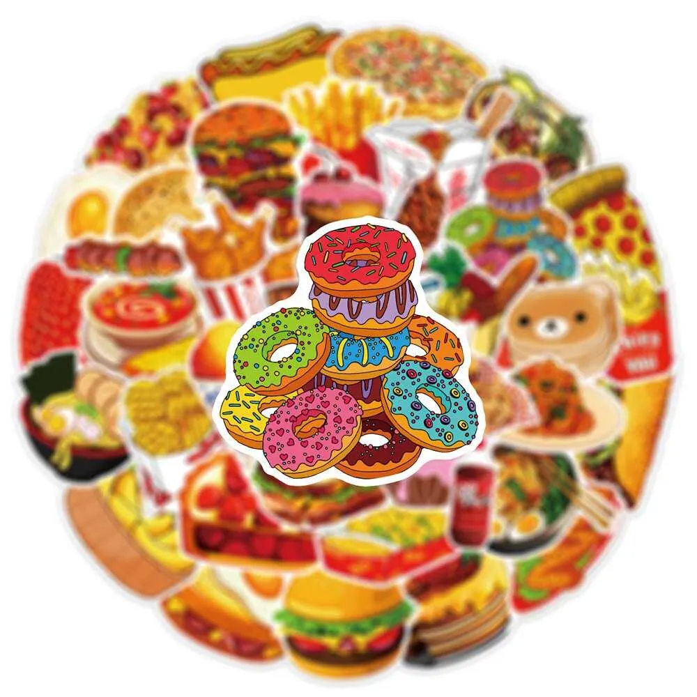 Hamburger Fries Stickers Pack - Famous Bundle Stickers