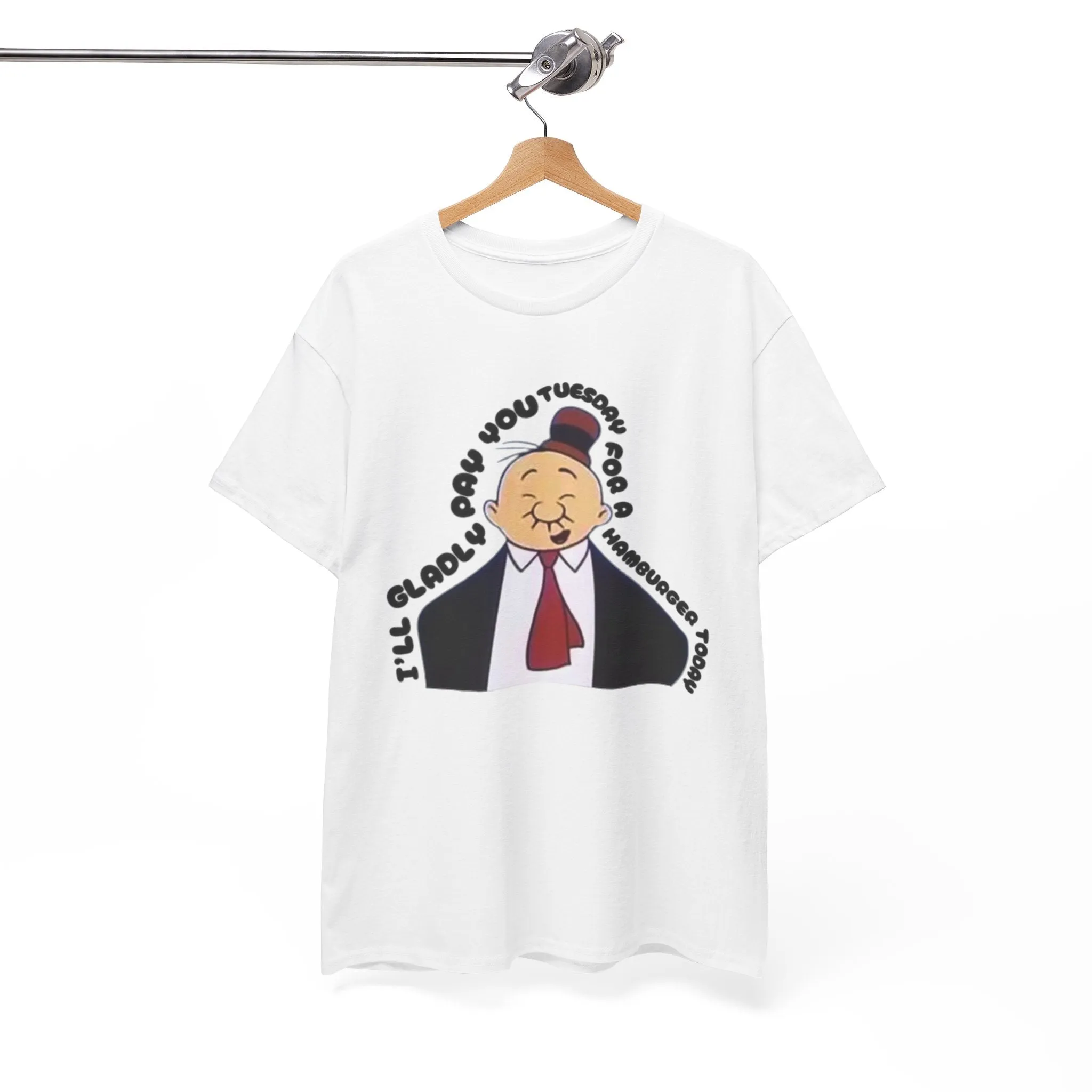 I'll Gladly Pay You Tuesday for a Hamburger Today - Vintage Wimpy from Popeye Design