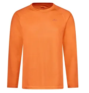 Killer Whale Running Top Men's Long Sleeve T Shirt Light Weight UPF 50