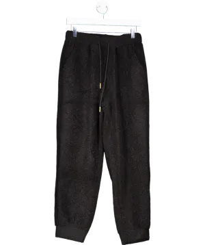 Laines London Black Teddy Bear Joggers UK S