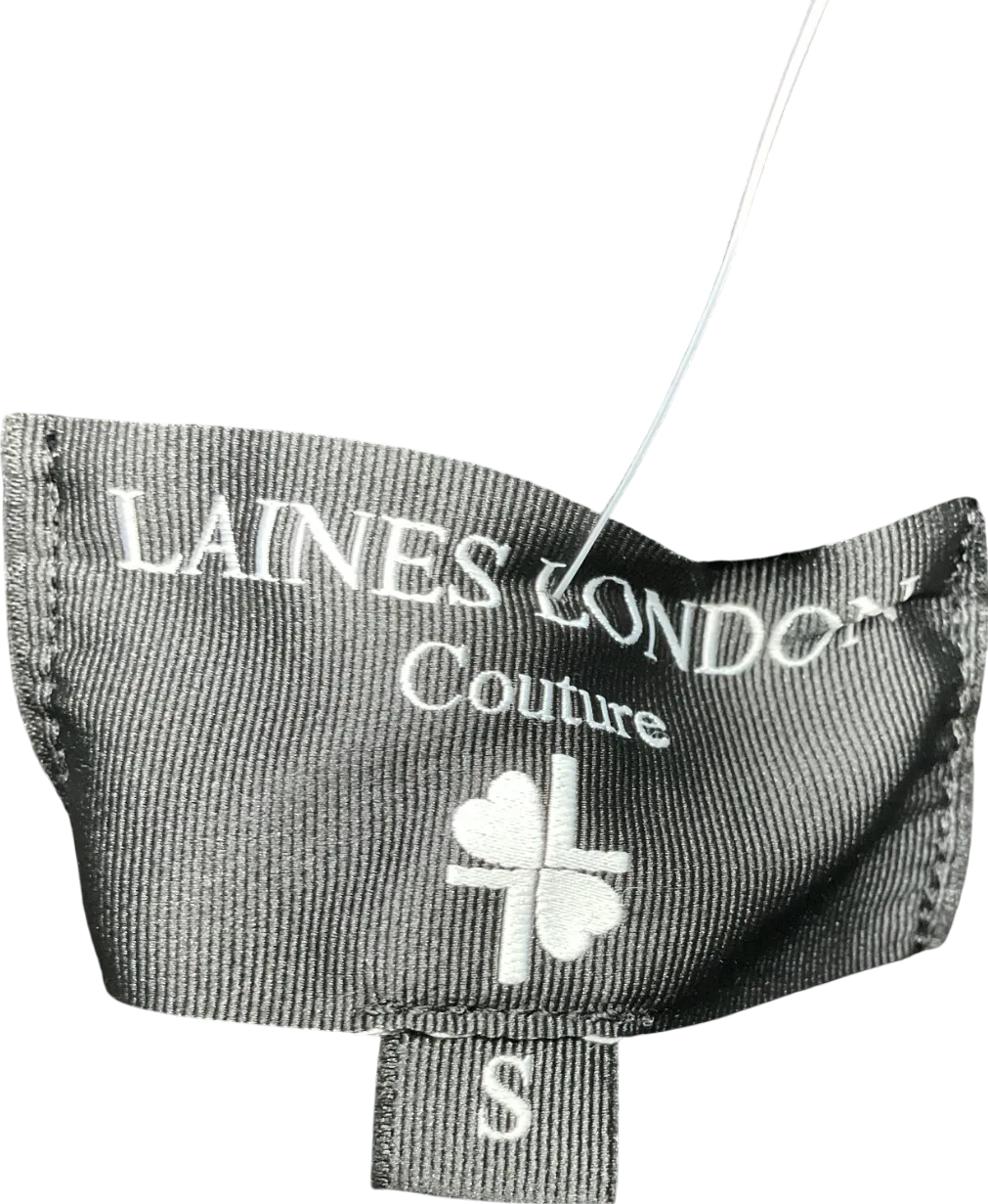 Laines London Black Teddy Bear Joggers UK S