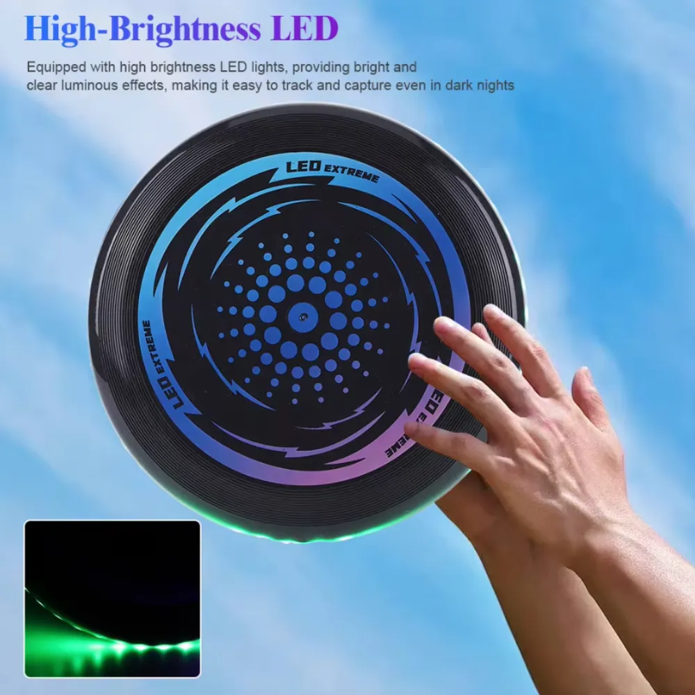 Rechargeable LED Light Flying Disc