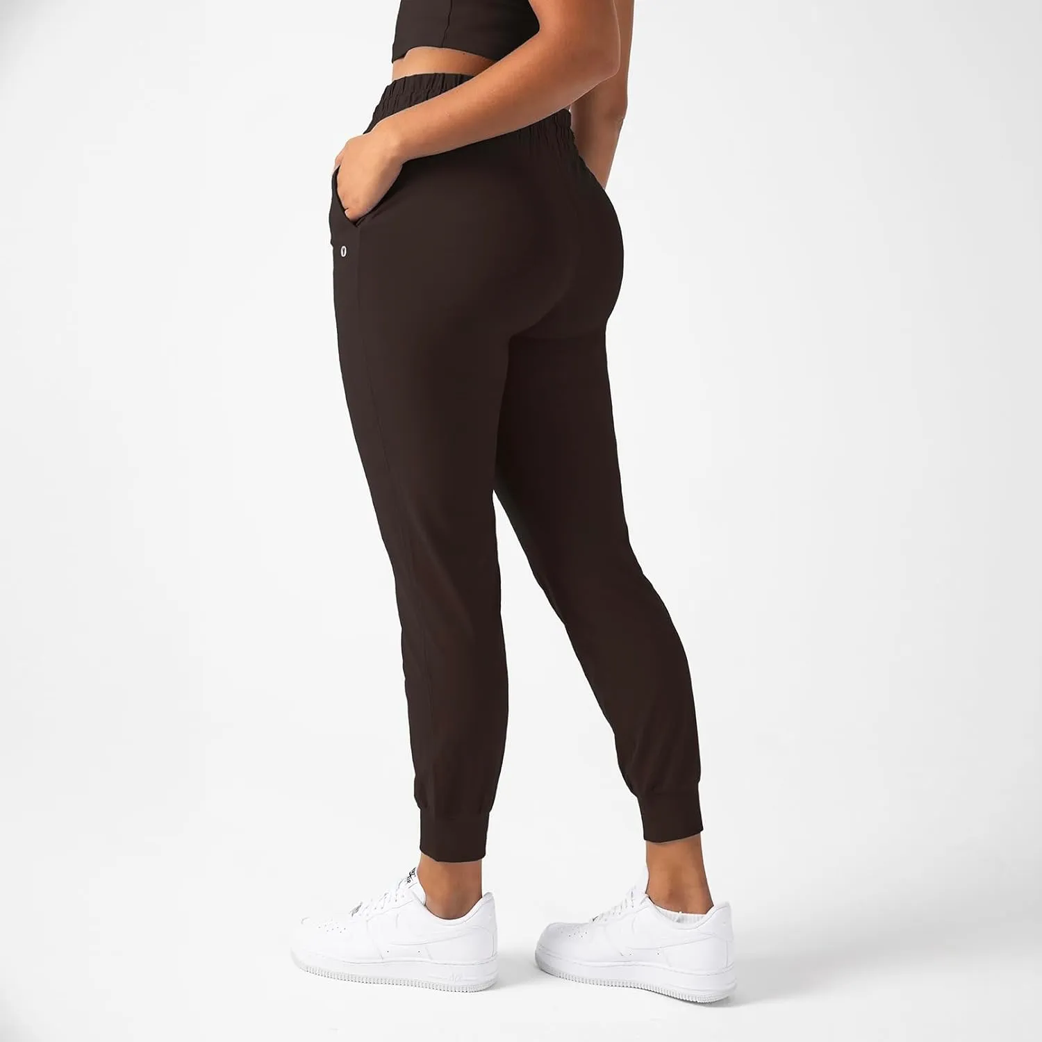 YITTY Active Women's Ultraluxe High-Waist Jogger Pant, Athleisure, Draw-String, Breathable, Pockets