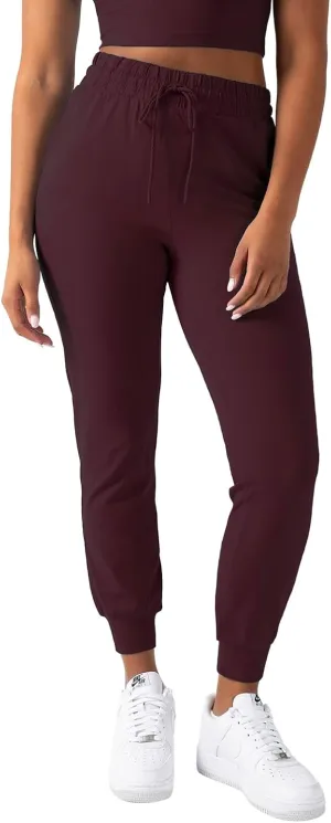 YITTY Active Women's Ultraluxe High-Waist Jogger Pant, Athleisure, Draw-String, Breathable, Pockets