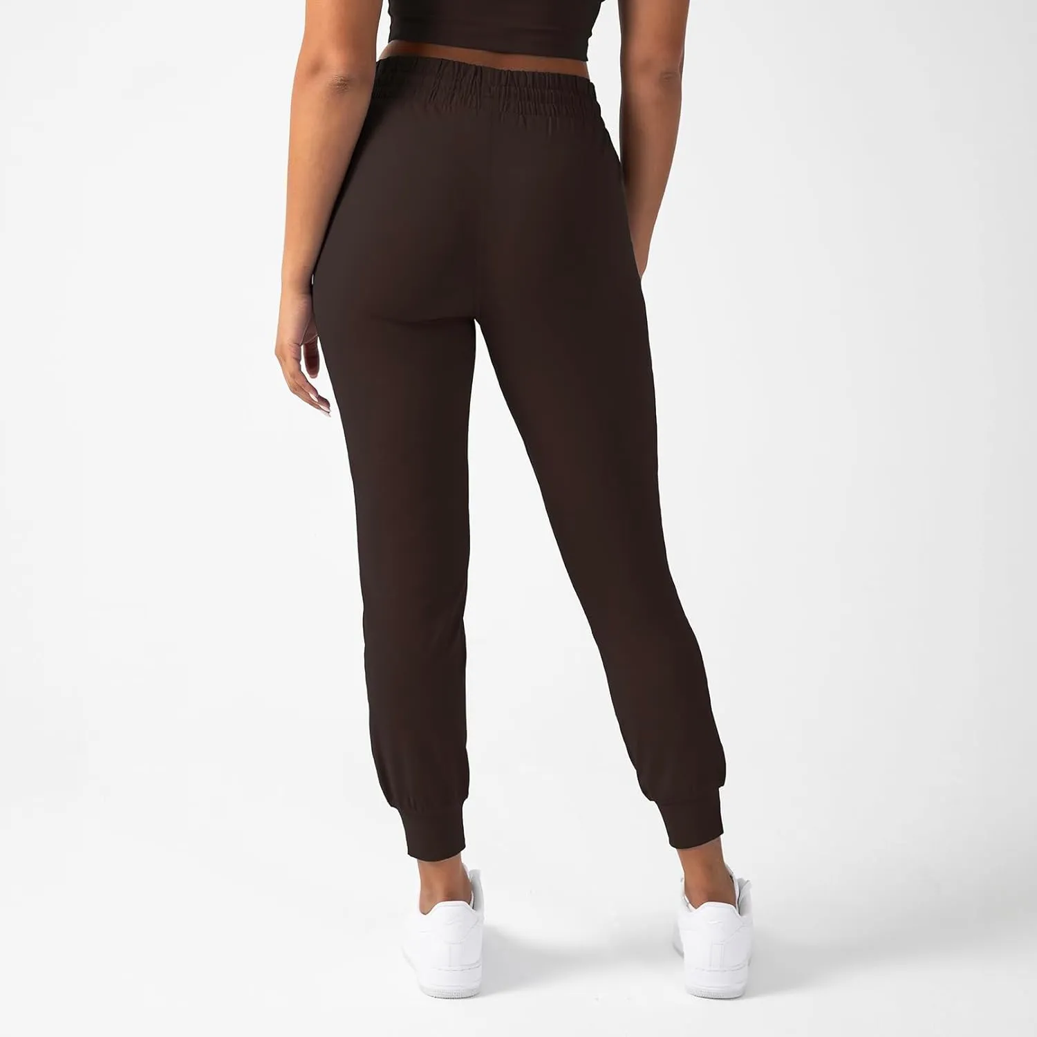 YITTY Active Women's Ultraluxe High-Waist Jogger Pant, Athleisure, Draw-String, Breathable, Pockets