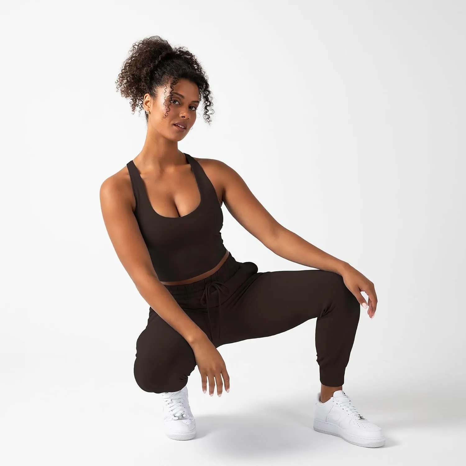 YITTY Active Women's Ultraluxe High-Waist Jogger Pant, Athleisure, Draw-String, Breathable, Pockets