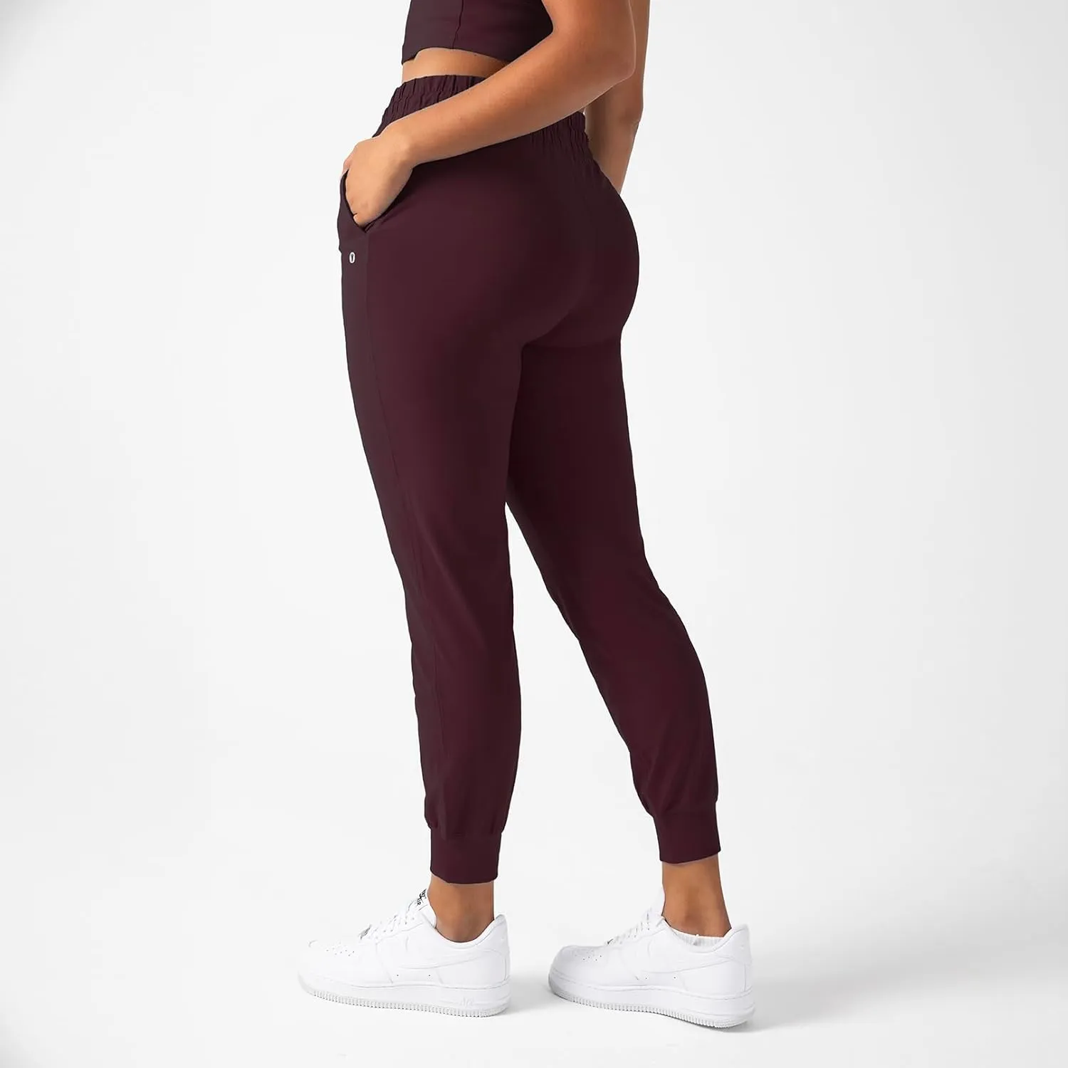 YITTY Active Women's Ultraluxe High-Waist Jogger Pant, Athleisure, Draw-String, Breathable, Pockets