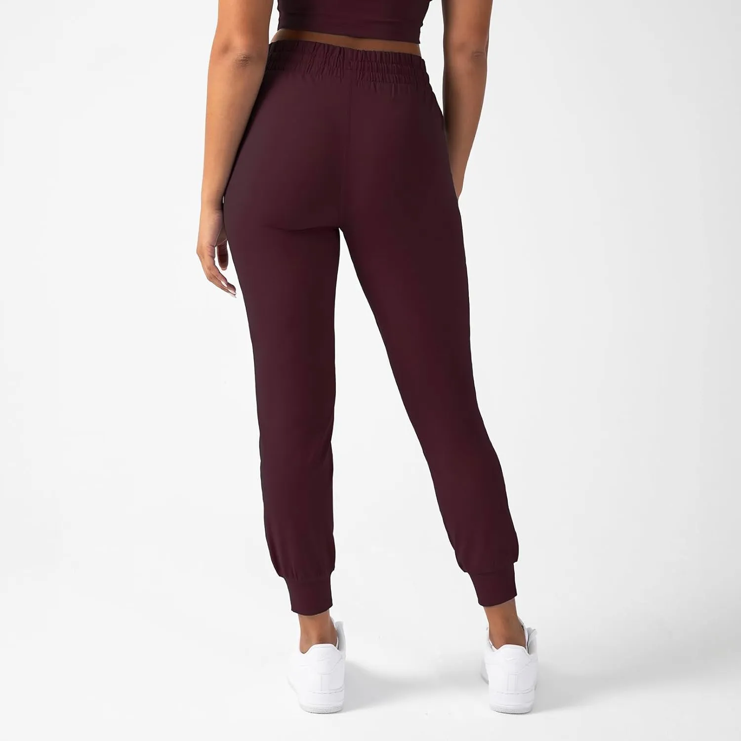 YITTY Active Women's Ultraluxe High-Waist Jogger Pant, Athleisure, Draw-String, Breathable, Pockets